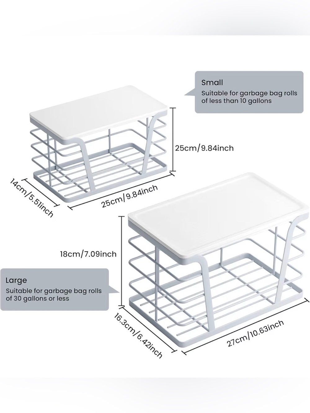 Stackable/Mountable Storage Organizers - Picture 9 of 11
